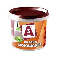 Краска А3 моющаяся, воднодисперсионная , акриловая, белая 13,0 кг