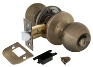 Ручка защелка PUNTO 6072 AB-B (фик.) бронза + петли 2шт  в подарок /АКЦИЯ/