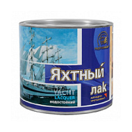 Лак яхтный Радуга Малер алкидно-уретановый, 0,9л, бесцветный