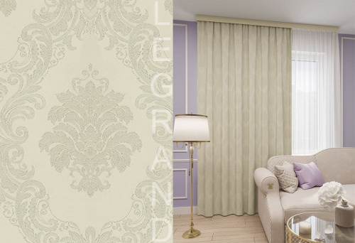 Портьера Классика бежевый    ГП , 150*260