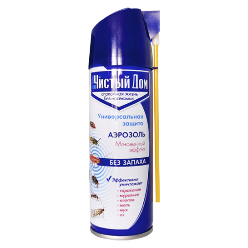 Аэрозоль от насек ДИХЛОФОС ЧИСТЫЙ ДОМ 150мл