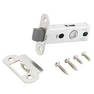 Защелка АЛЛЮР АРТ L45-8-PR18 SN мат.никель пластик