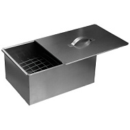 Коптильня одноярусная 350х250х100 мм, в коробке