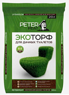 10975068 Эко Торф для дачных туалетов, PETER PEAT, 20 л