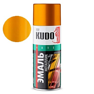 Эмаль аэрозольная KUDO металлик 210 мл золото