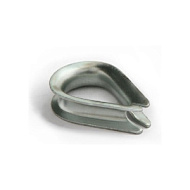 Коуш для стальных канатов DIN6899 6мм 2шт/пакет