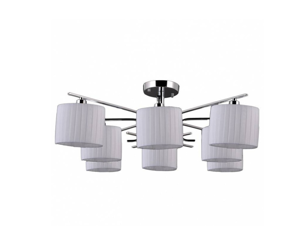 Люстра на штанге Omnilux Neviano 8*40W*E14 16кв.м