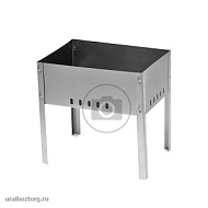 П8736 Мангал разборный 350х250х350 сталь 0,4 мм `Искорка`