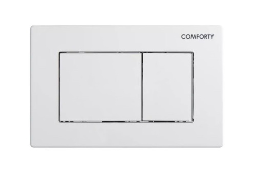 CF5097JW Кнопка для инсталляций Comforty с рамкой универсальная белая
