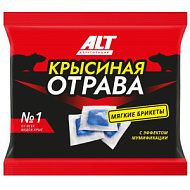 Брикет от грызунов АЛТ Крысиная отрава 200гр