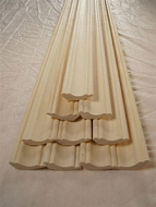 Плинтус осина 2500x45х12 Сорт Экстра