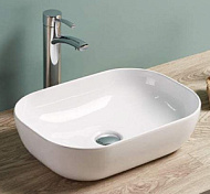 78105 Раковина Comforty, белый, накладная 455*135*325 мм