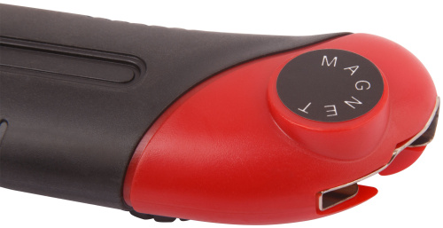 Нож технический КУРС "Крафт" 25 мм усиленный, прорезиненный, вращ.прижим, магнит