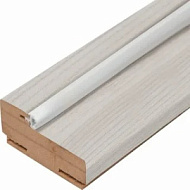 Коробка дверная телескопическая 26*70*2070мм с уплотнителем Белый жемчуг