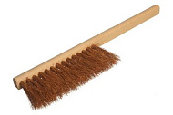 Щетка-сметка 39см дерево, натуральная щетина, 22 пучка