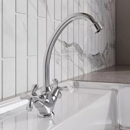 AV2220 Смеситель для кухни AVRORA Dune  с высоким поворотным изливом