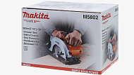 Пила дисковая Makita М5802 (1050Вт,4900 об/м,диск-ф185х30мм,рез-66мм,4кг,коробка)