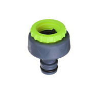 Переходник 1/2х3/4 на трубу внутр. резьба под коннектор 'Урожайная сотка Эксперт' прорезиненный (YM5812Е)