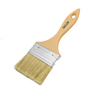 Кисть плоская DECOR Неделька смешаная щетина, пластиковая ручка, 25*12мм Вторник