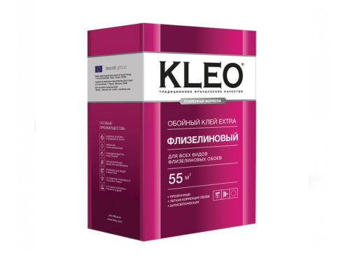 Клей для обоев KLEO EXTRA Флизелиновый, 380 гр