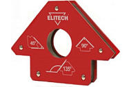 Магнитный уголок ELITECH 0606.017700, усилие(max)=35кг, углы=45/90/135, блистер