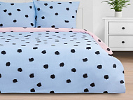 Постельное белье "Этель" 1.5 сп Sky storm 143*215 см, 150*214 см, 70*70 см -2 шт