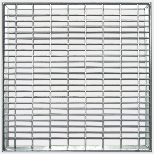 Решетка водоприемная  Basic РВ-28.28  ячеистая стальная оцинкованная   3320
