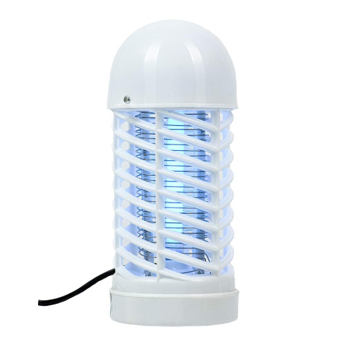 Лампа-ловушка для уничтожения летающих насекомых 220 Вт, 9*9*20 см