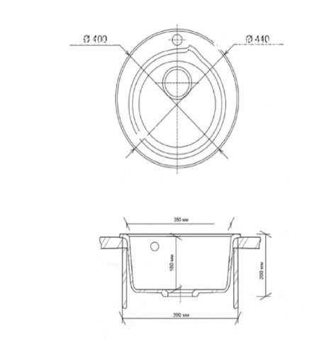 D1026-7 Смеситель для биде Dikalan, черный, на планке