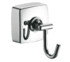 Крючок для ванной Fixen Kvadro, хром, одинарный FX-61305F