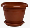 Горшок пласт ФЕСТОНА 1,6л терракот