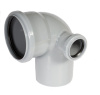 Отвод левый ПП d110хd50/90гр