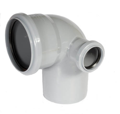 Отвод левый ПП d110хd50/90гр