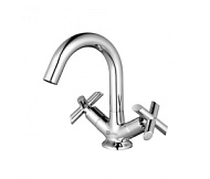 Смеситель для умывальника Lemark Практика, хром, высокий излив LM7507C
