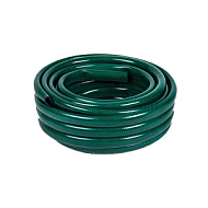 Шланг поливочный ПВХ, трехслойный армированный 3/4, 15м (зелёный) Вихрь