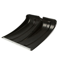 Лопата снегоуборочная пластиковая с планкой без черенка 380*380 мм d=32