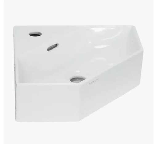 LIN35SLWB01 Умывальник Sanita Luxe Line, угловой