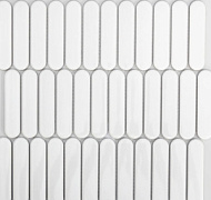 Мозаика Elada Mosaic белый глянец 300*290*6 мм