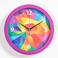 Часы настенные "Орнамент", плавный ход, d=28 см