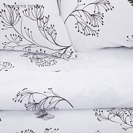 Постельное белье "Этель" евро Легкость ночи 200*217 см, 240*220 см, 70*70 см - 2 шт., 100% хлопок