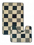 F004 Набор ковриков  для в/к AQUADOMER FIESTA 50*60 см 60*100 см Green