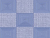 Клеенка DEKORAMA клетка синяя 1,4*20м