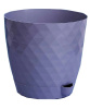 Горшок пласт РУМБА 1л серый шелк
