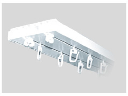 Карниз потолочный MAGELLAN Цезарь Эконом белый,2х-рядный 300см