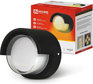 1795664 Светильник светодиодный ROLL-16B 16Вт 3000К IP65 ДБУ уличный черн. IN HOME 4690612051994