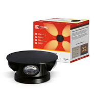 1795663 Светильник светодиодный RING-6B 6Вт 3000К IP65 ДБУ уличный черн. IN HOME 4690612051925