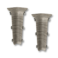 253 Угол внутренний Лексида 80мм Ясень серый (2шт/блистер)