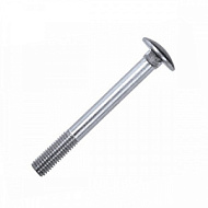 Болт DIN603 с квадратным подголовником 8х60мм 3шт/пакет