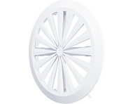 28456 (А20-127) Решетка универсальная регулируемая D180  с фланцем D90-160