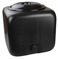 Бак пласт 100 л для душевой квадратный